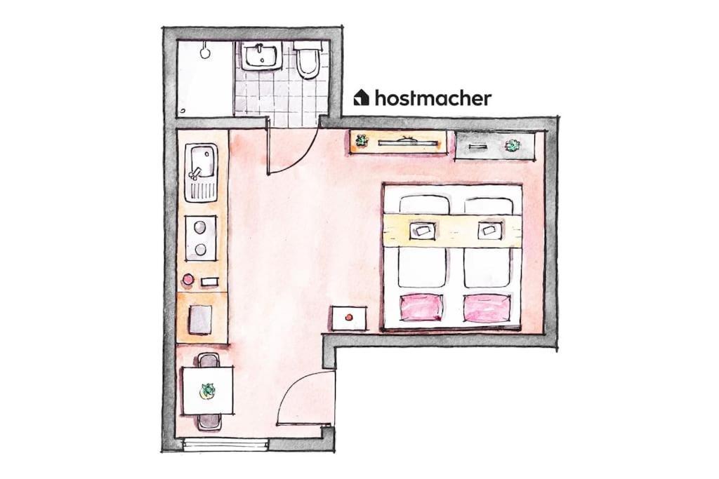 Chic Studio By City Center By Hm Vienna Esterno foto
